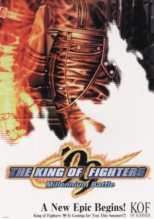 The King of Fighters '99 - Millennium Battle (Korean release) Arcade Game Cover